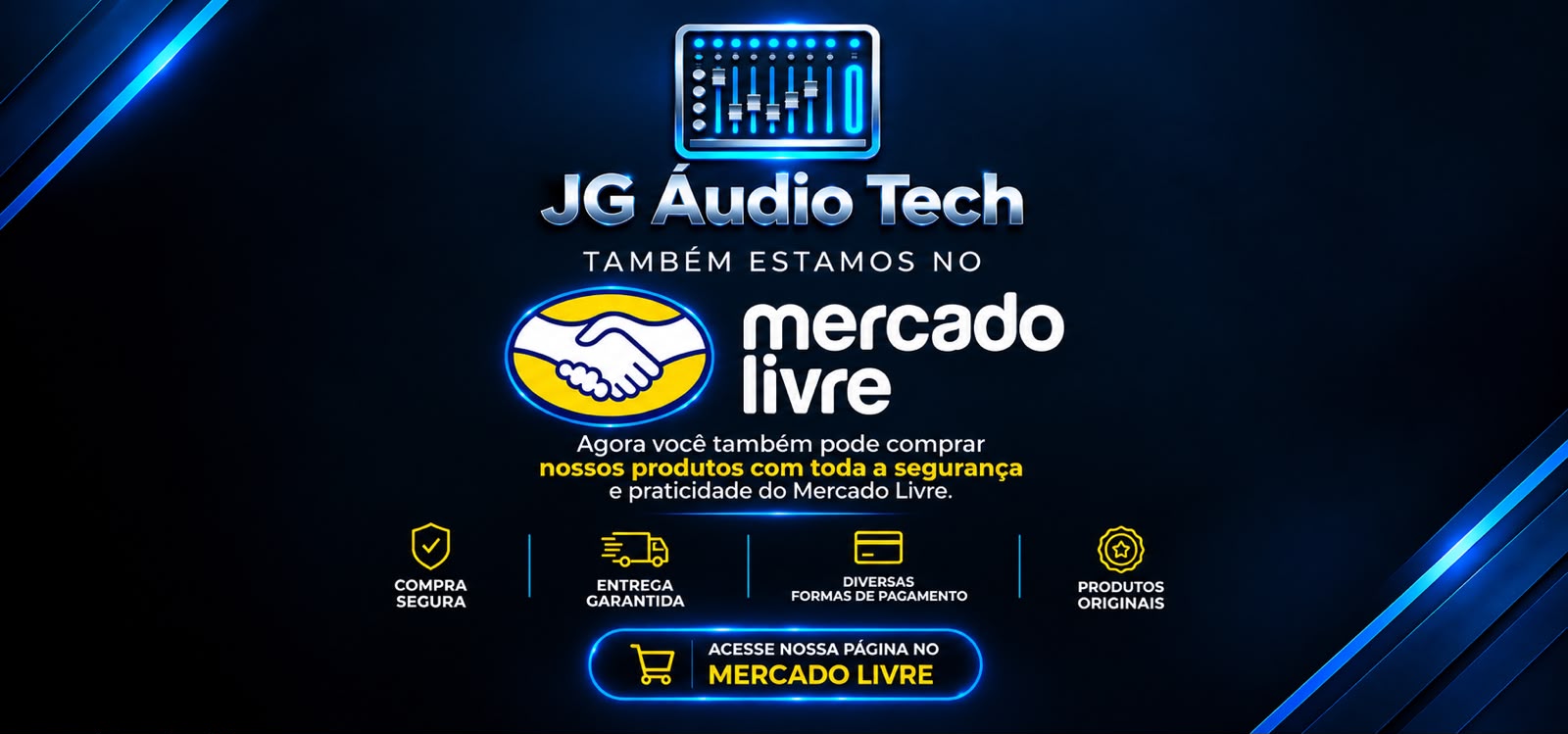Estamos com produtos no Mercado Livre! Aproveite as ofertas!!!